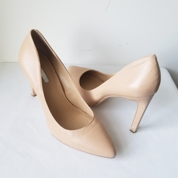 BCBGeneration Shoes - BCBGeneration BG-Calgary Nude Pump Heels - sz W10